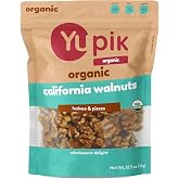 Yupik USDA Organic Raw Unsalted California Walnut Halves & Pieces, 2.2 lb | Non-GMO, Kosher, Vegan, Gluten-free, Sulfite-free