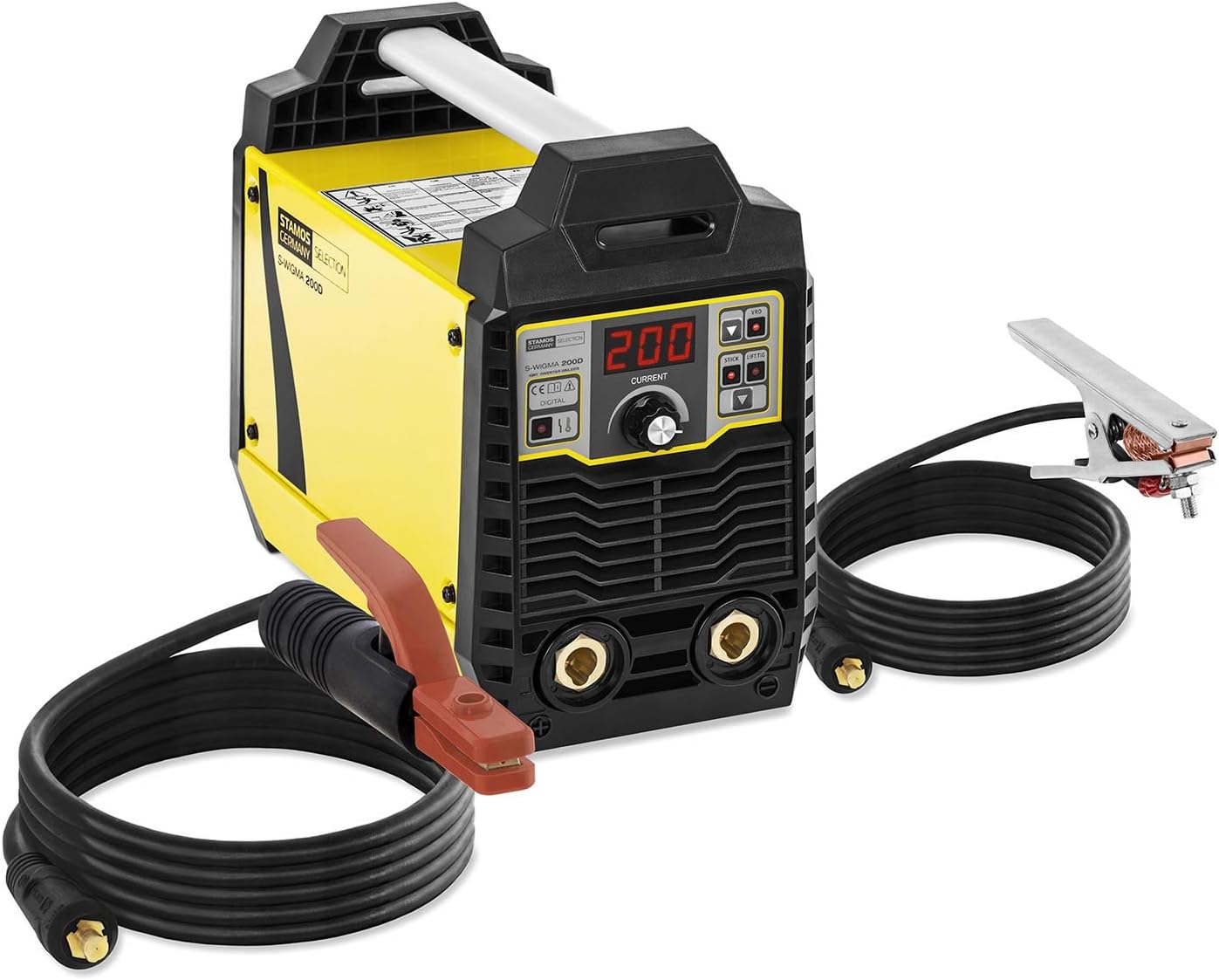 Stamos Germany SWIGMA 200D Arc Welder Welding Machine Inverter TIG