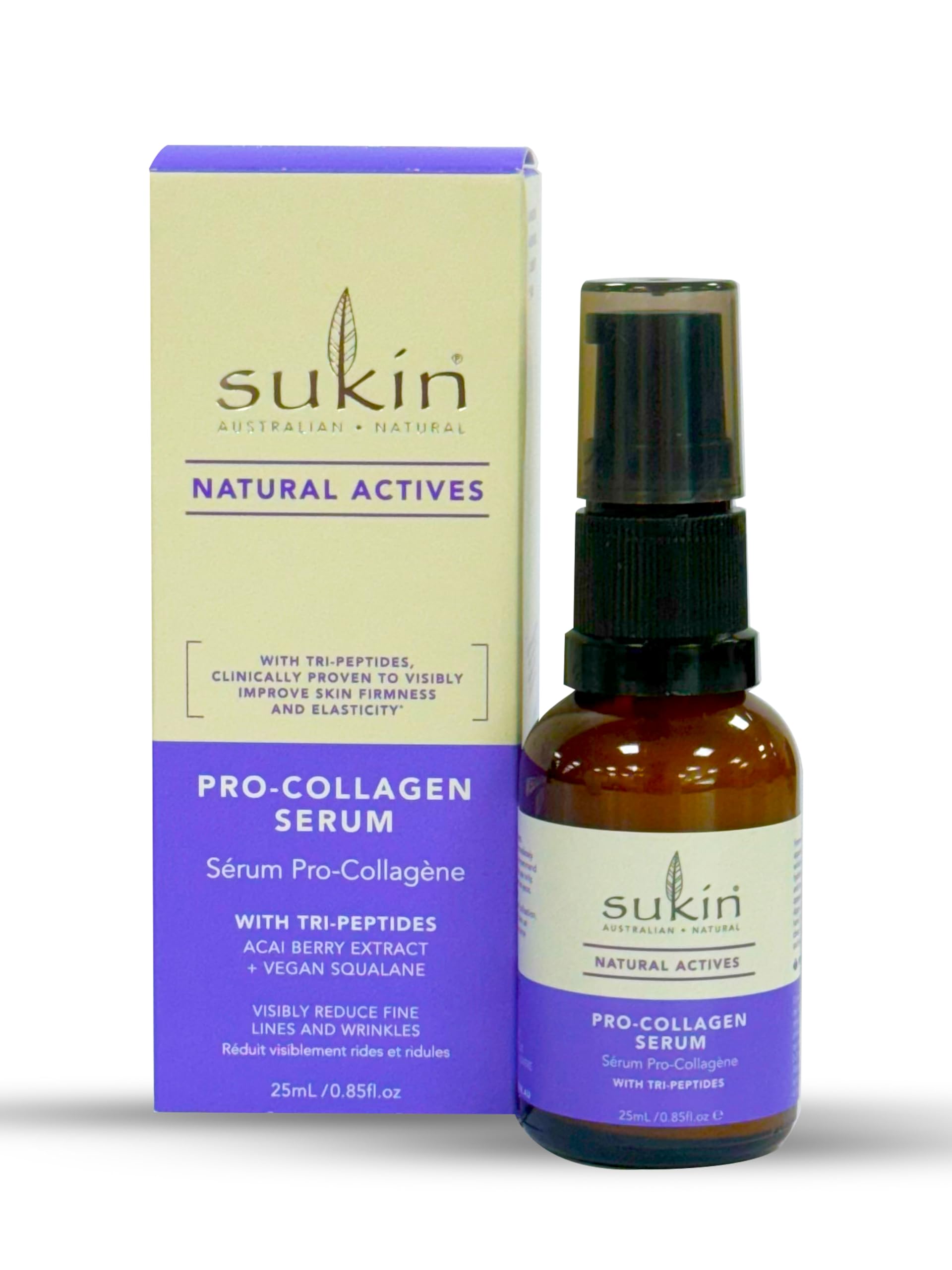 Sukin - Natural Actives Pro Collagen - Natural with Tri Peptides - Skin Care, Peptide, Care, Hydrating, s, Sukin - 25ml