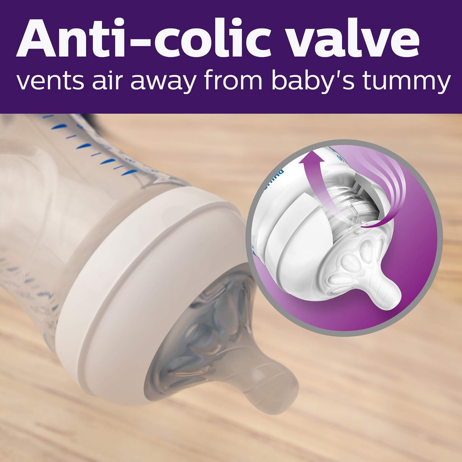 Philips Avent Natural Baby Bottle, Pink, 4oz, 4pk, SCF010/48 : Baby