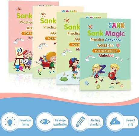 Amazon Co Jp 子供の手書き練習帳 初心者のためのアルファベット練習帳 魔法の練習文字追跡帳 子供の練習マニュアル 大きな文字できれいに書くことを学ぶ 車 バイク