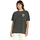 Volcom Women's Stones Throw Short Sleeve Boyfriend Tee – Organic Cotton Jersey T-Shirt
