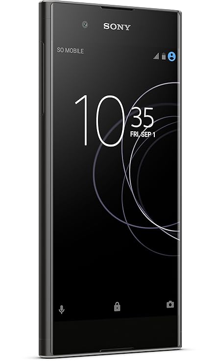 Sony Xperia XA1 Plus Smartphone (14 cm (5,5 Zoll)Display, 32 GB Speicher, Android 7.0) Schwarz