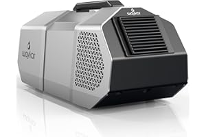 Waykar 1450BTU Portable Air Conditioner - for Tent, RV, Outdoor Event, Compact and Easy to Install, Ideal for Camping, Emergency Use, and as a Portable Indoor and Outdoor Air Conditioner.