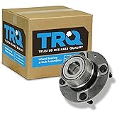 TRQ Rear Wheel Bearing & Hub Assembly with ABS Sensor Compatible with 2001-2006 Hyundai Elantra 2005-2009 Kia Spectra Spectra5