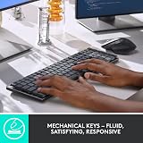 Logitech MX Mechanical Mini Wireless Keyboard QWERTY UK Grey view 2