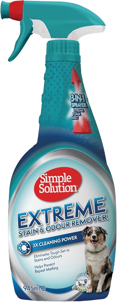 Simple Solution Extreme Pet Stain Odour Remover 945ml Enzymatic Cleaner