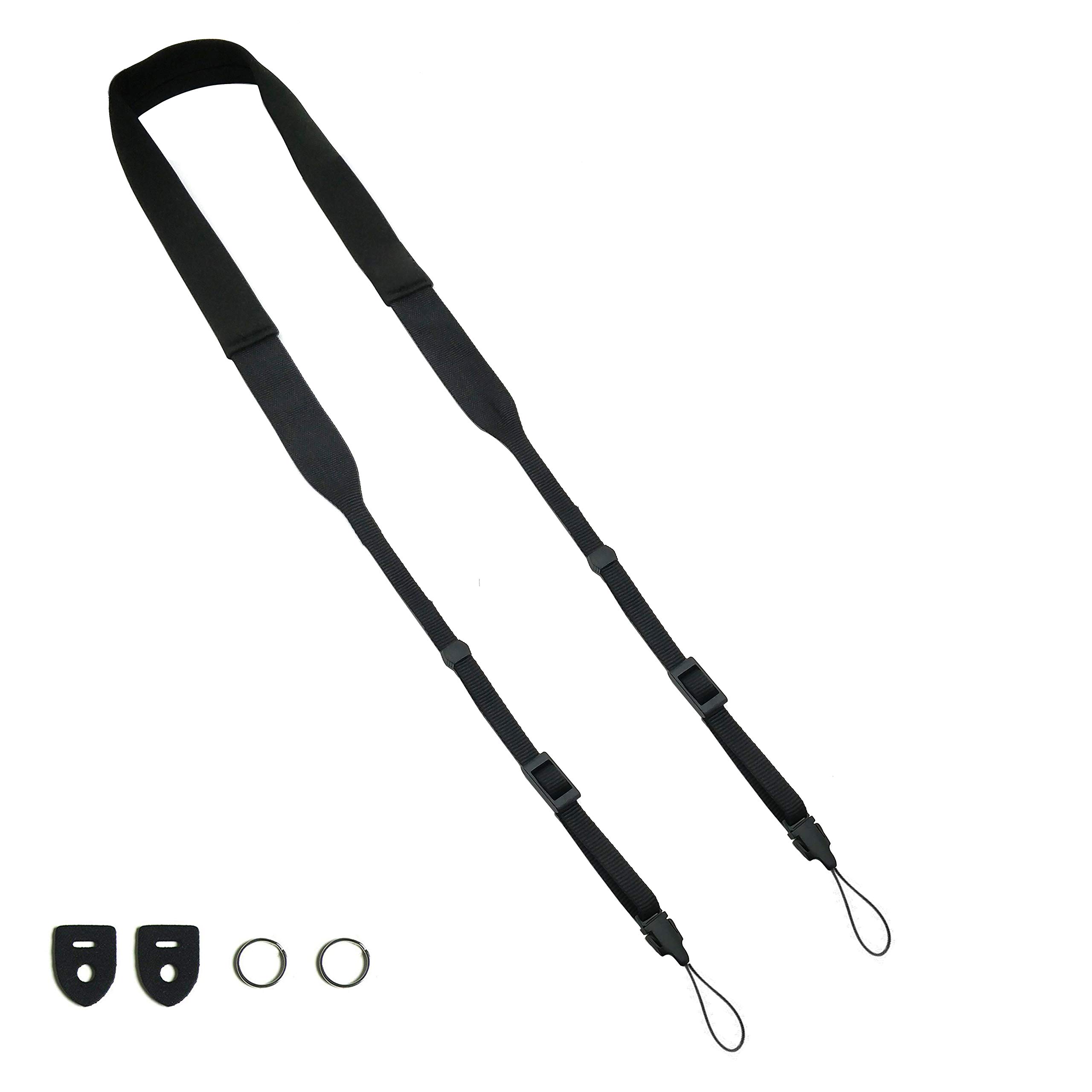 Lemmikki Washable Camera Strap (Black)