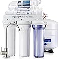 iSpring RCC7D 75 GPD Reverse Osmosis/Deionization Water Filter System, Removes TDS, Chlorine, Fluoride, Lead, and More, Fits Under Sink, 1 Year Warranty