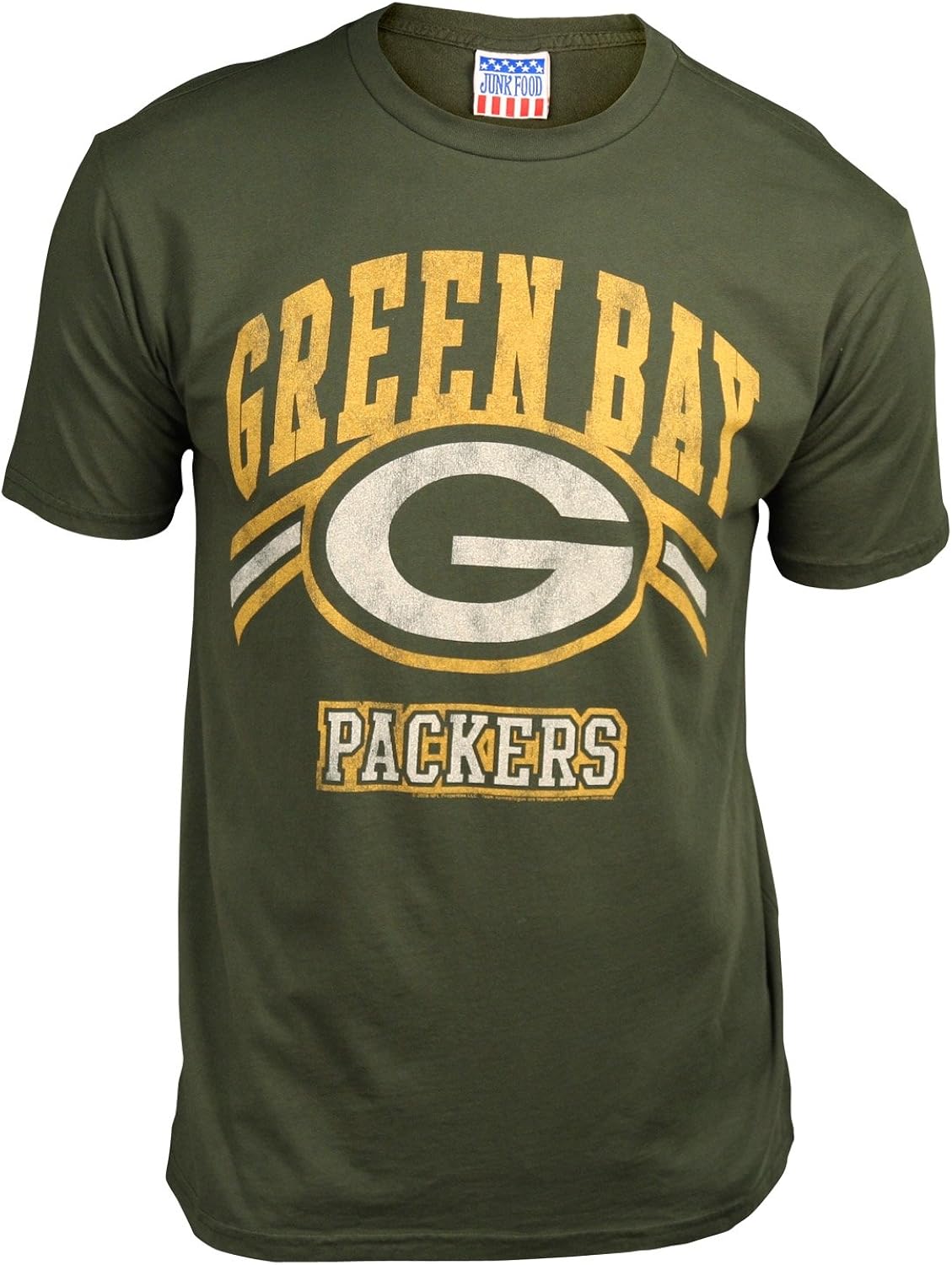 Greenbay Packers Men's Retro Vintage TShirt Fashion T