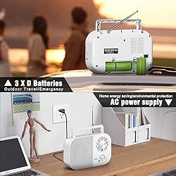 Portable AM FM Radio with Long Range