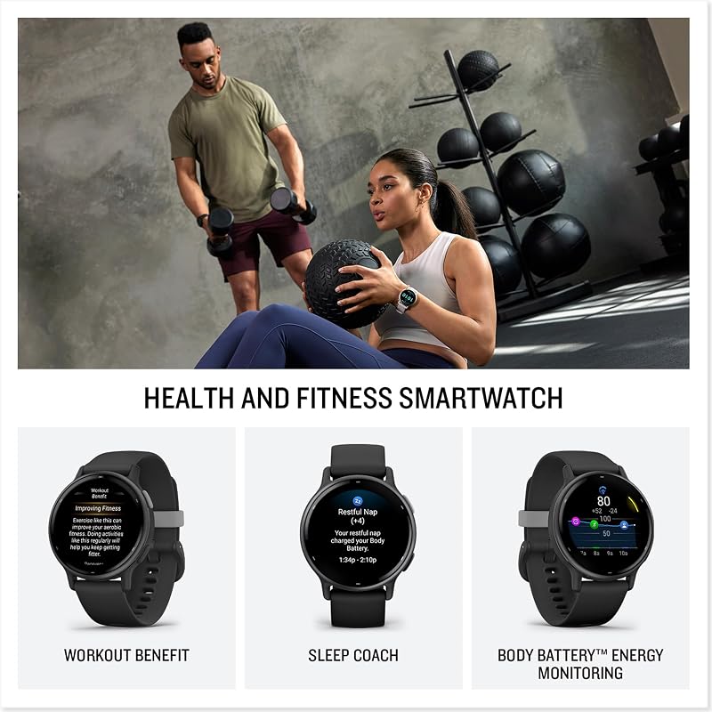 vívoactive 5, 42mm, Smartwatch GPS, Navy