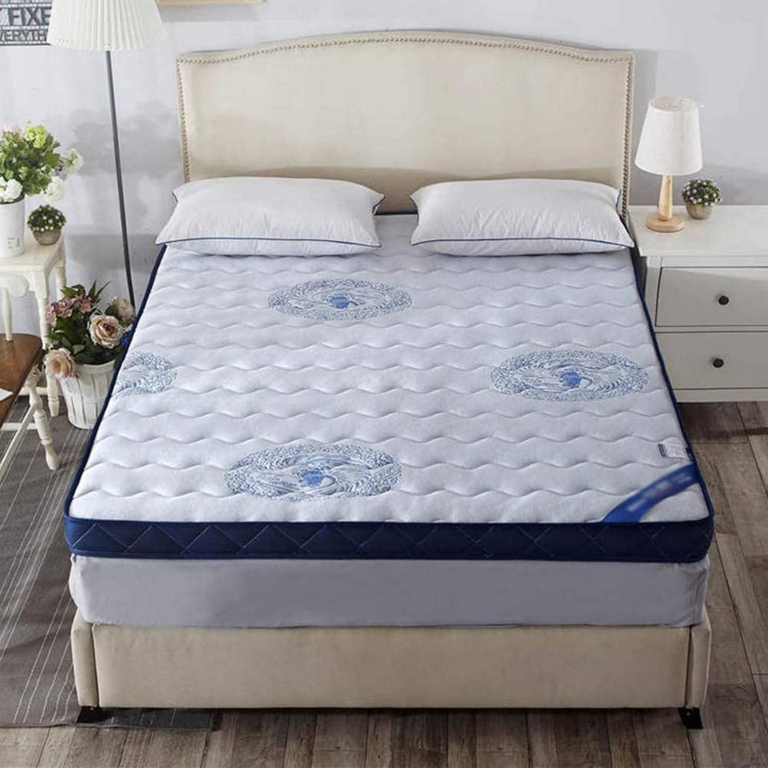 YWYW Futon Mattress Quilted Futon Mattress Folding Roll Up Mattress