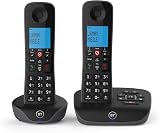 BT Essential Cordless Landline Twin Handset Phone with Call Blocker view 2