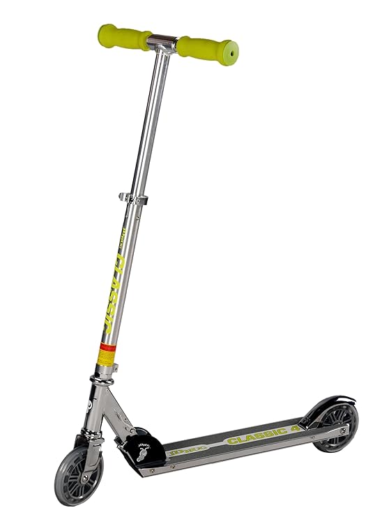 JD BUG SCOOTER CLASSIC 4 ULTRA LIGHT ALUMINIUM SILVERGREYYELLOW