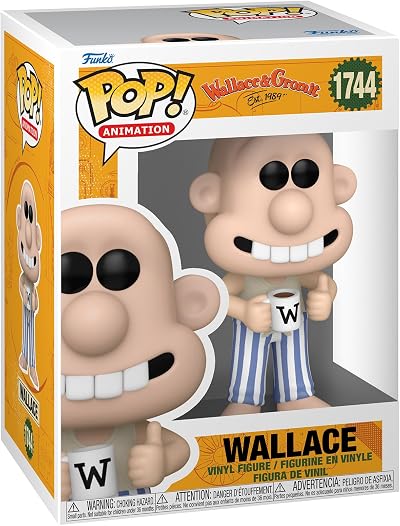 Funko POP! Movies Wallace In Pajamas & Gromit Vinyl Figure