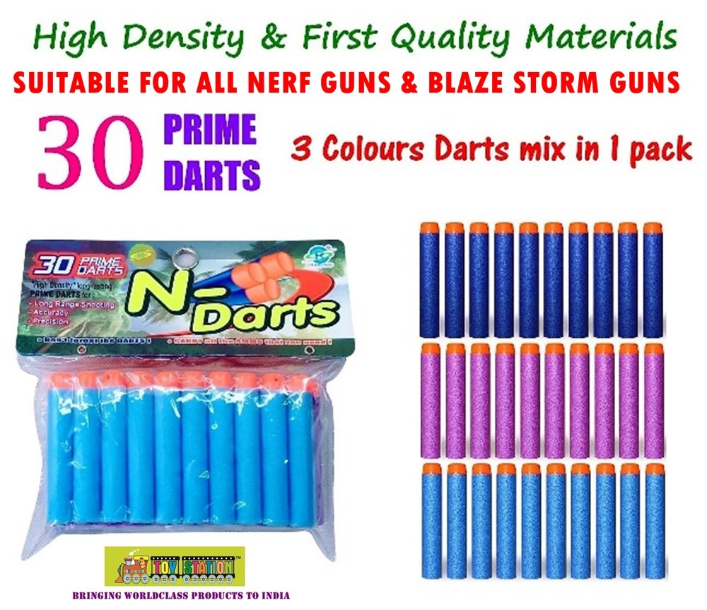 paper nerf darts