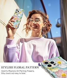 Avocase for iPhone 15 Pro Max Case, Colorful Oil