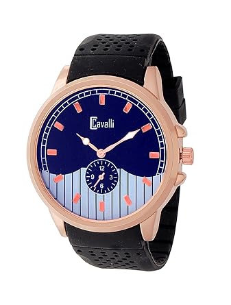 Mens Black Chronograph Watch