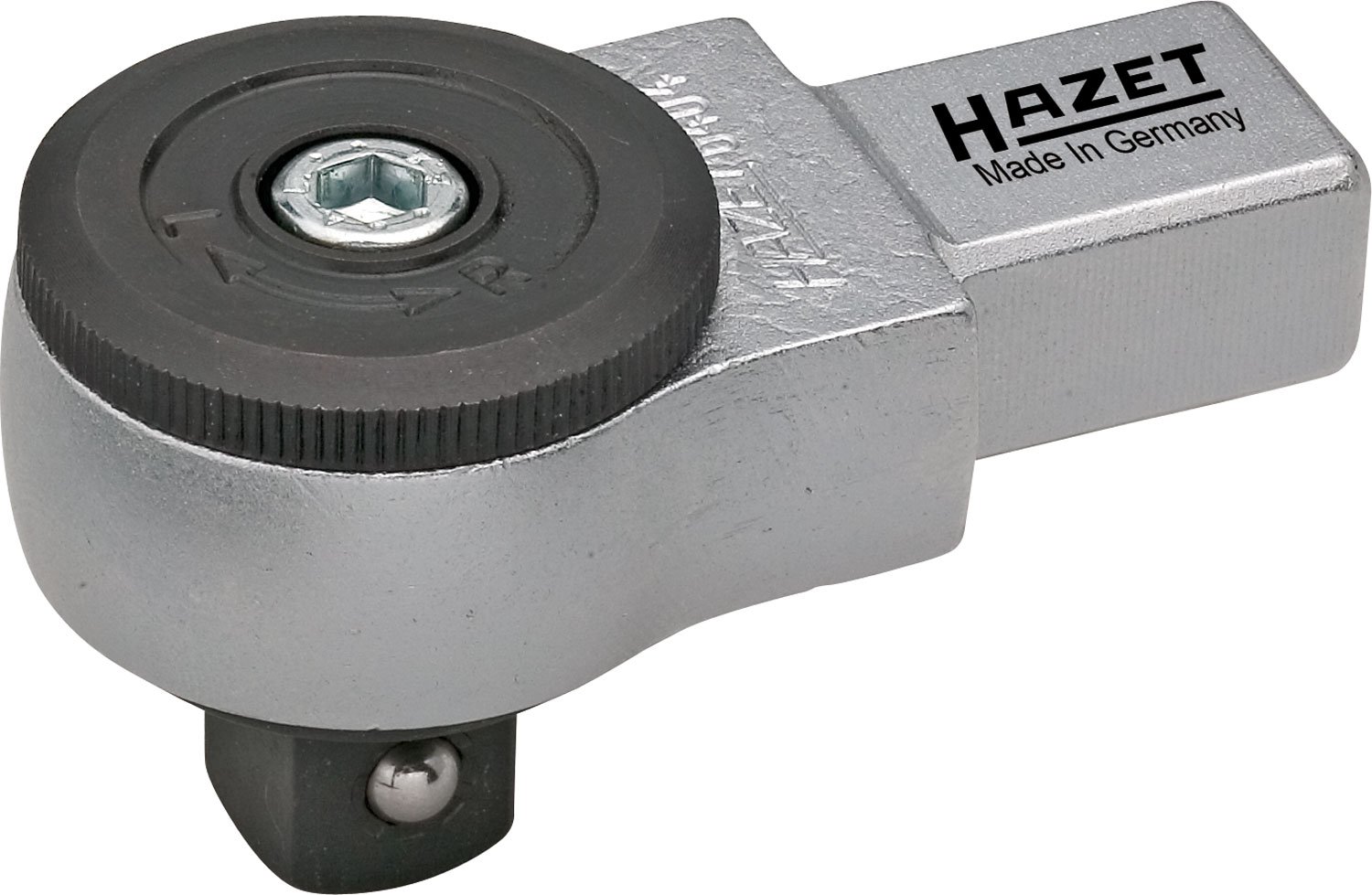 HAZET 6401N 46 mm Insert Reversible Ratchet - Chrome-Plated