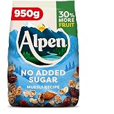 Alpen No Added Sugar Muesli 950g (Pack of 2)
