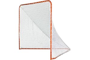 Gagalileo Lacrosse Training Goal Net: Heavy Duty Fixed Frame Training Goal 6x6FT with Durable Mesh & Stable Steel Frame Backyard & Field Practice Net for Youth & Adult Players