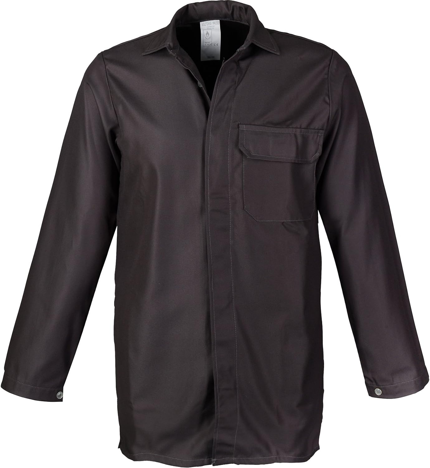 Asatex KS24HE03PY 49 Flame Resistant Shirt, Grey