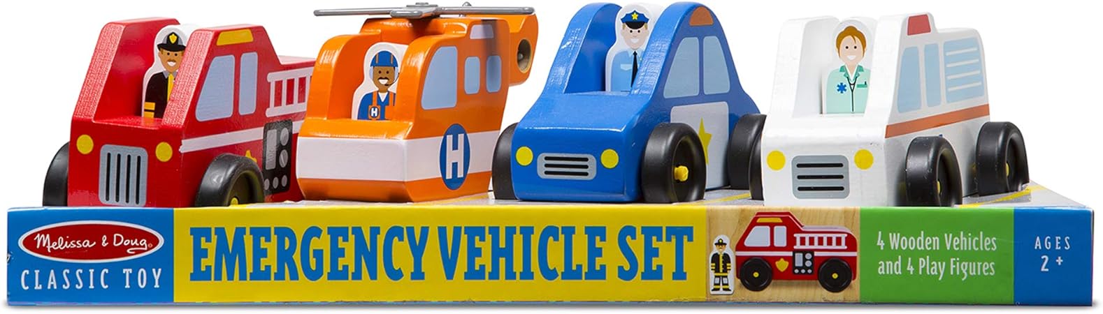 melissa and doug emergency vehicle set