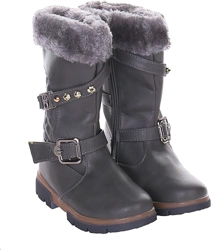 girls grey boots