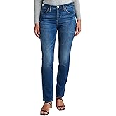 Jag Jeans Womens Petite Ruby Mid Rise Straight Leg Jeans
