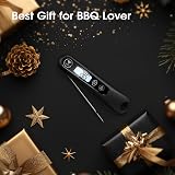 DOQAUS Meat Thermometer 3S Instant Read Backlit Foldable Probe 304 Stainless view 9