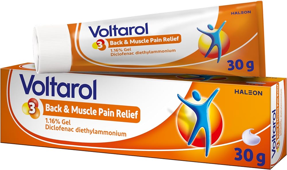 Voltarol Back & Muscle Pain Relief 1.16% Gel 30g