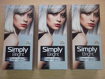 Mellor Russell Simply Bright Hair Colour Cool Silver