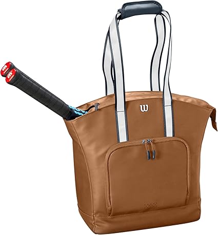 leather tennis bag