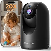 Amazon.com : FOSCAM Home Security Camera R4S 4MP WiFi IP Camera ...