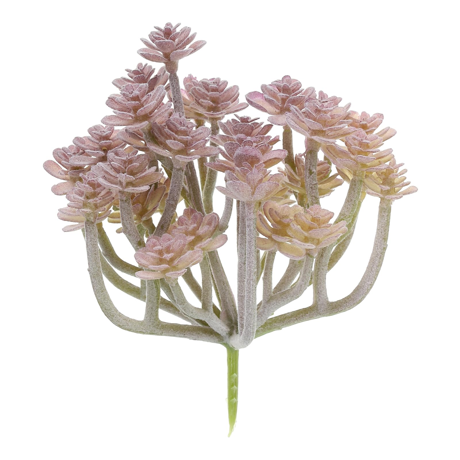 PATIKIL Mini Artificial Succulent Plants, Fake Succulents Plant Unpotted Realistic Textured Succulents for Home Garden Decoration, Purple