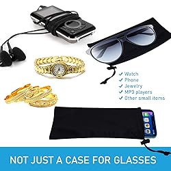 Mamlyn Set of 3 Microfiber Soft Sunglasses