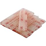 Dual Lock Replacement E-ZPass Mounting Strips, Clear, Set of 8 Strips (Bundle)