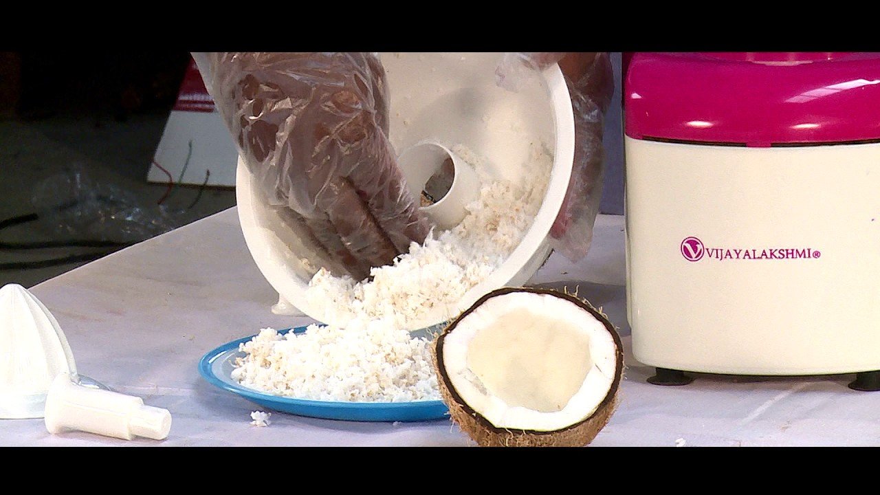 vijayalakshmi electric domestic coconut scraper