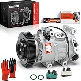 A-Premium Air Conditioner AC Compressor with Clutch | Compatible with Hyundai Accent 2012-2017, Kia Rio 2012-2017