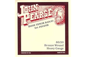 John Pearse Strings Strings Strings for irish tenor banjo, Multicolour (2020H)