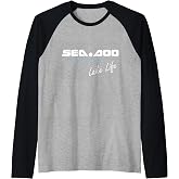 Big Wave - Seadoo Lake Life Raglan Baseball Tee