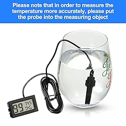 Weewooday Mini Digital Temperature Humidity Meters
