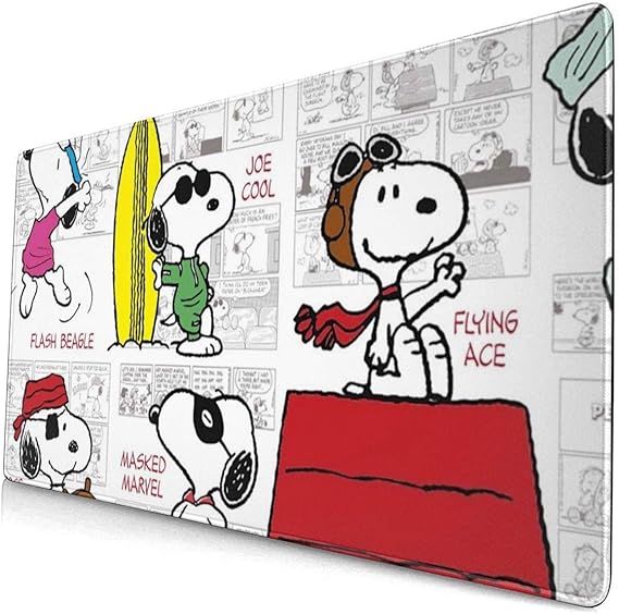 Amazon Co Jp Snoopy スヌーピー11 超大型 3d柄プリント ゲーミングマウスパッド 疲労低減 パソコン ゲーミング マウスパッド キーボードパッド 耐久性が良い 滑り止めゴム底 防水 水で洗えるマウスパッ 服 ファッション小物