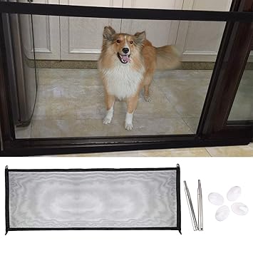 magic gate portable folding safe guard for pets