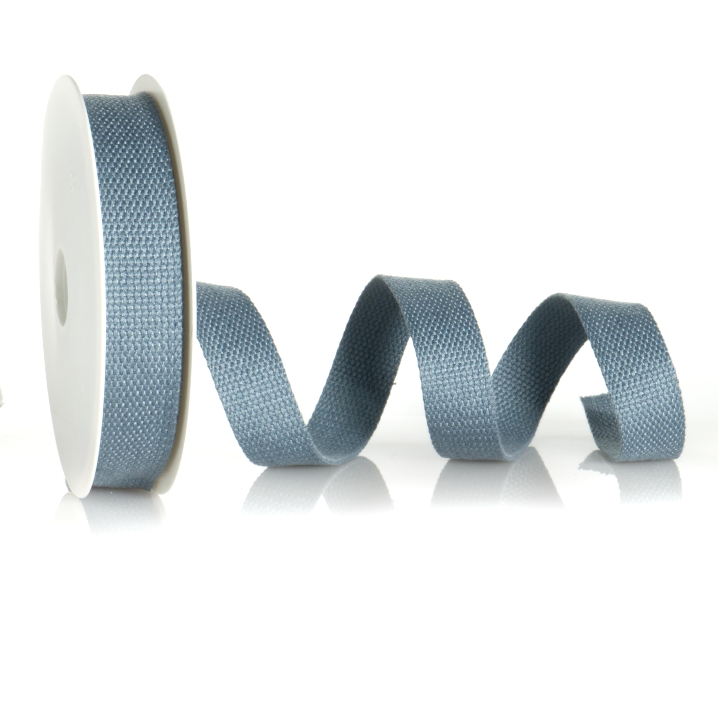 Trimz Cotton Webbing – Grey – 25mm x 5m