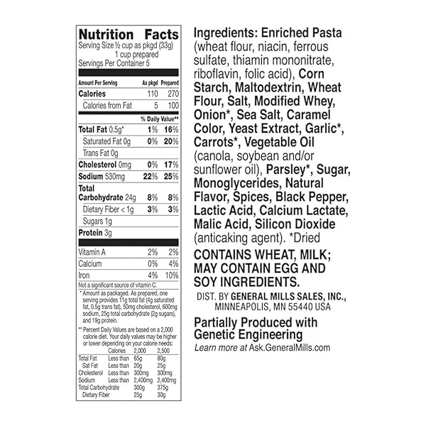 HAMBURGER HELPER SALISBURY PASTA AND SAUCE MIX, 6.2 OZ