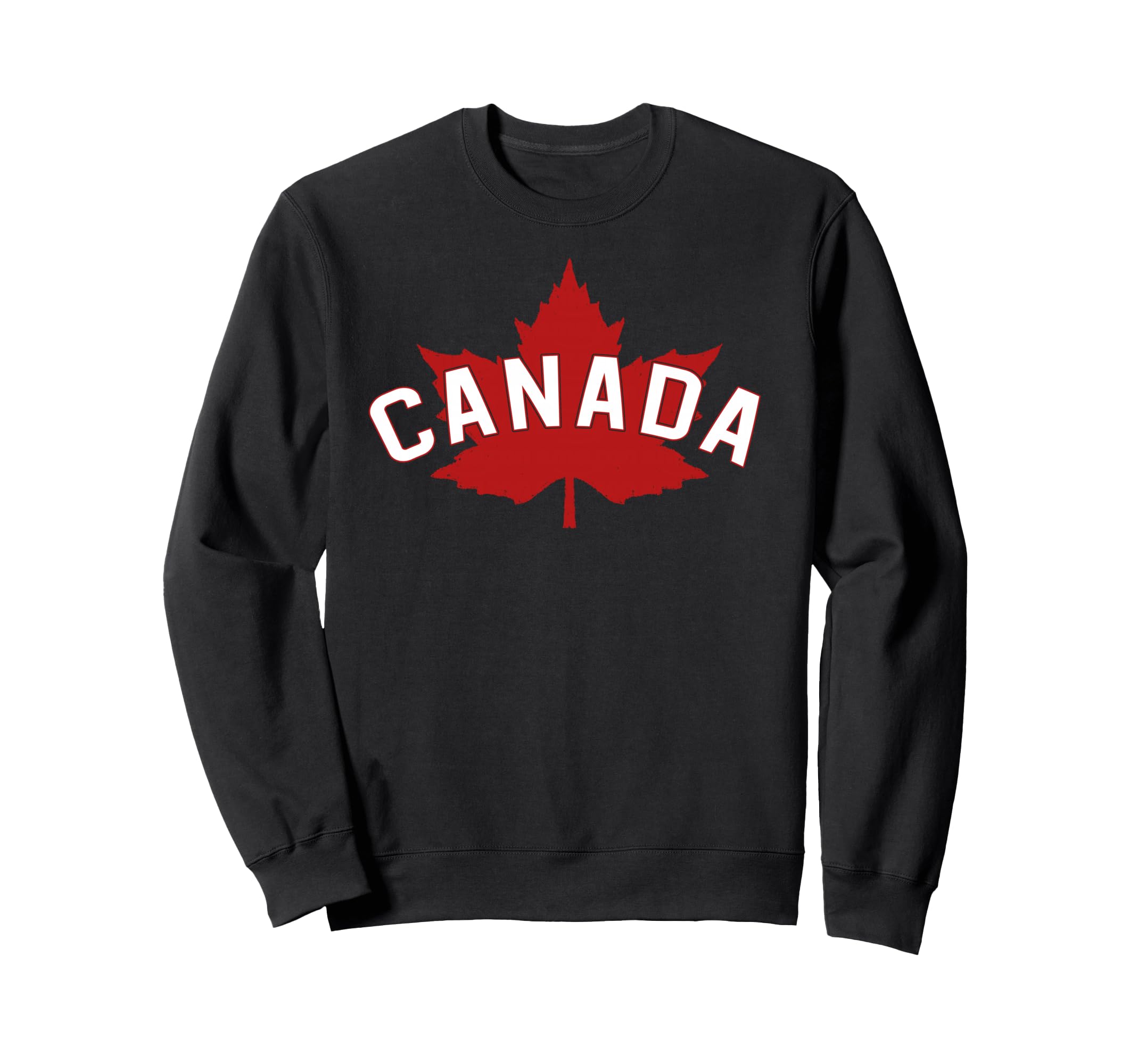 Photo 1 of *LIGHT GREY***Canada Red Maple Leaf Sweatshirt