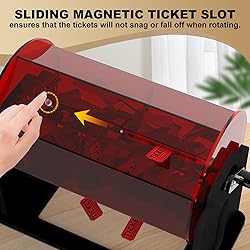 Acrylic Raffle Drum, Raffle Ticket Spinner Drum