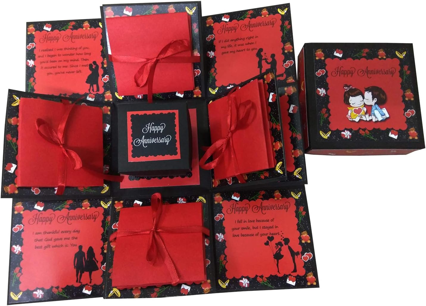 Easycraftz Explosion Box for Happy Anniversary